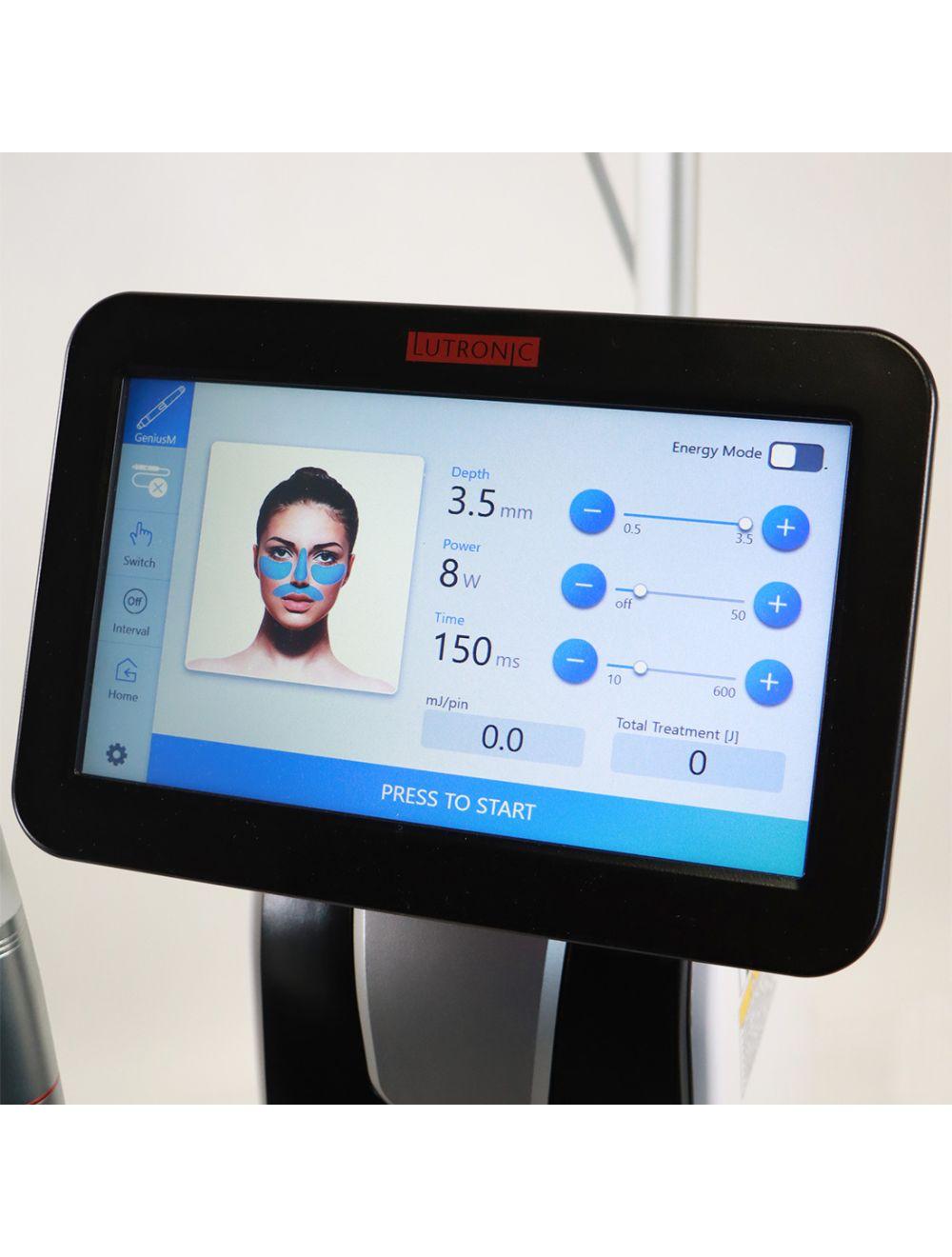 2022 Lutronic Genius Intelligent Focused Radio Frequency Mirconeedling System RF