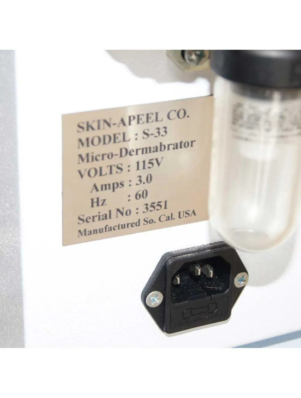 Skin-Apeel Micro-Dermabrasion with O2 Facial Breeze Combo S33 AS016-3 Micro Mist