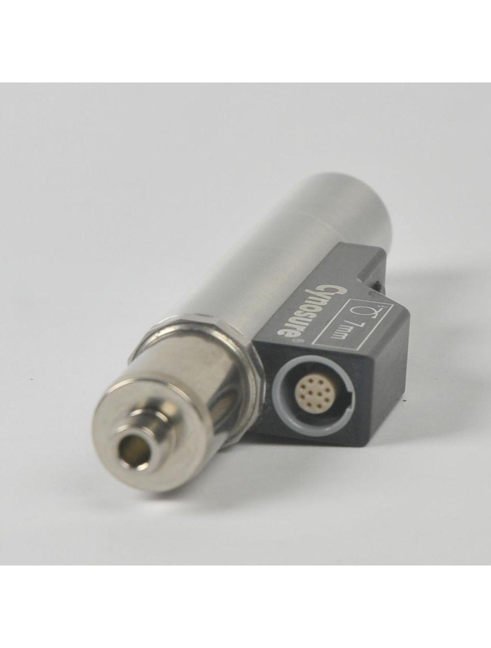 Cynosure MPX Laser 7mm Handpiece Assembly Cartridge Silver 595 Pulsed Dye PARTS