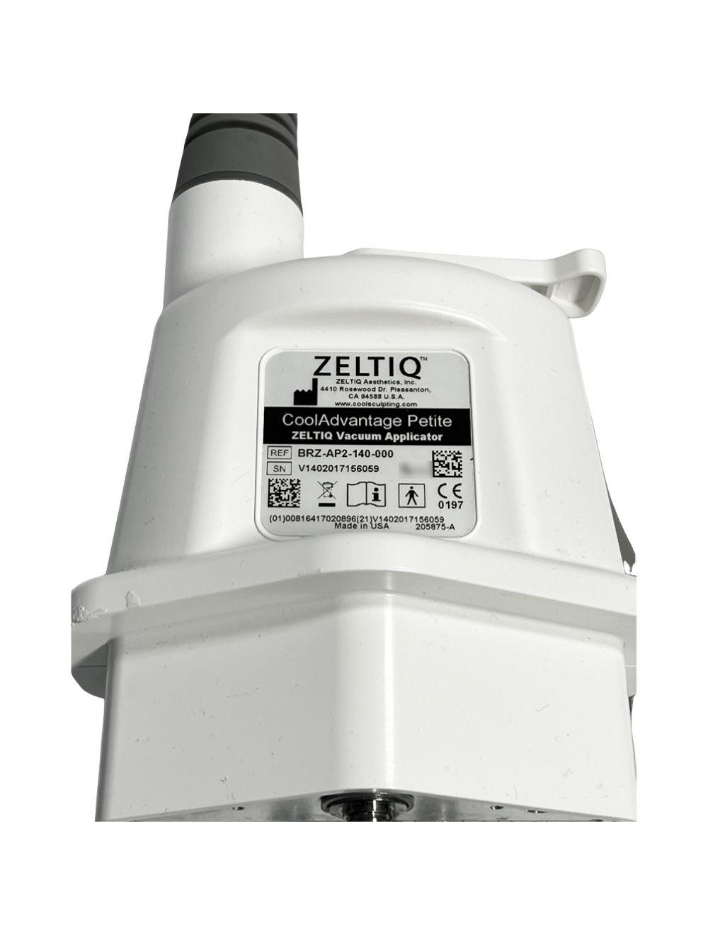 Zeltiq CoolAdvantage Petite Vacuum Applicator Handpiece BRZ-AP2-140-000