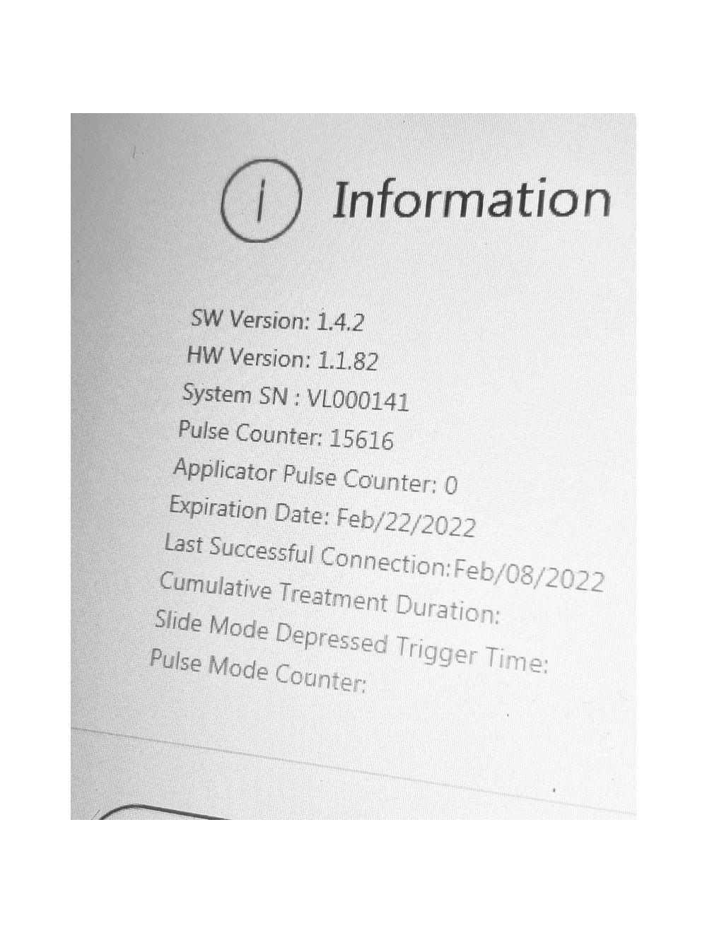 VenusConcept Venus Versa HR650 IPL Hair Removal HR 650XL 10x30 Handpiece