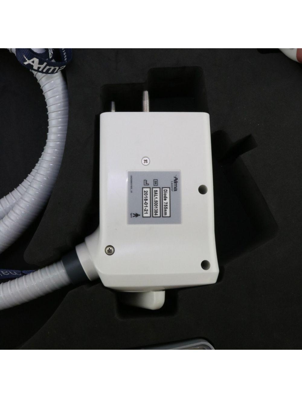 2018 Alma Soprano ICE ALEX 755 nm Alexandrite Diode Laser Hair Removal Handpiece