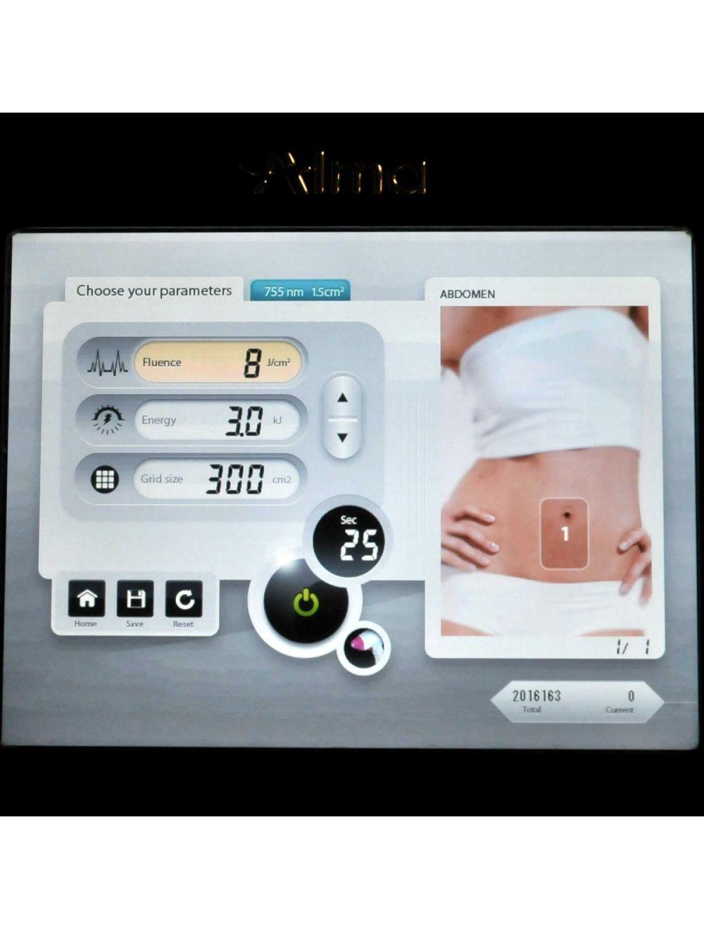 2018 Alma Soprano ICE ALEX 755 nm Alexandrite Diode Laser Hair Removal Handpiece