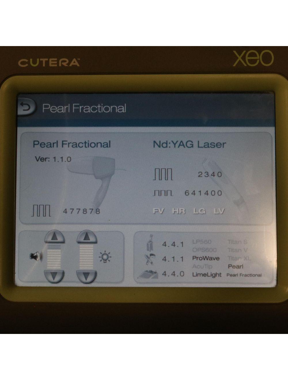 2011 Cutera Pearl Fractional ErYSGG Laser Skin Scar Deep Resurfacing 500K shots