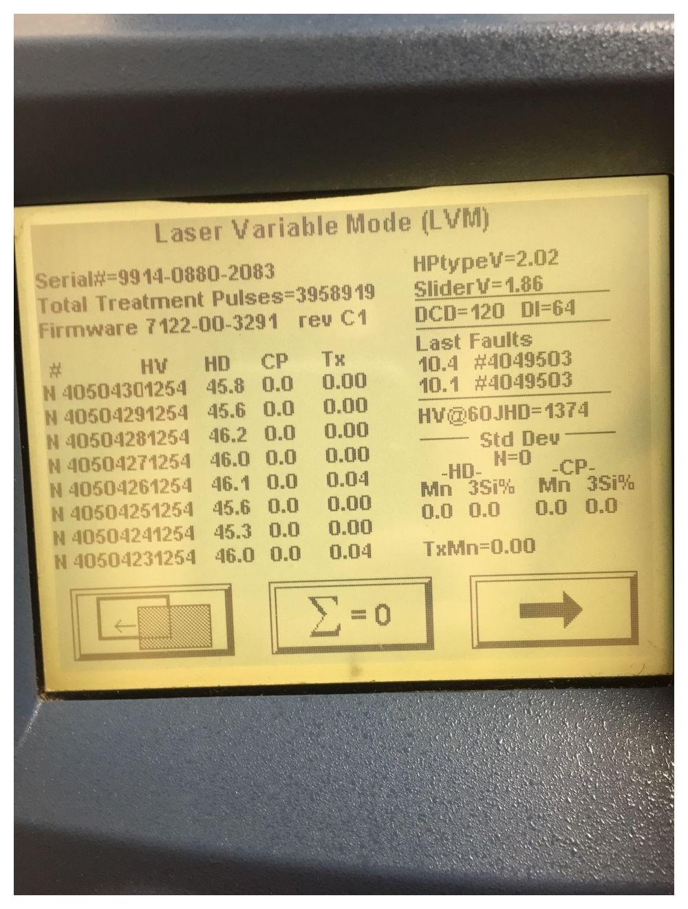 Candela Mini GentleLASE® Laser Hair Removal 2005 755 Alex MGL Gentle Lase