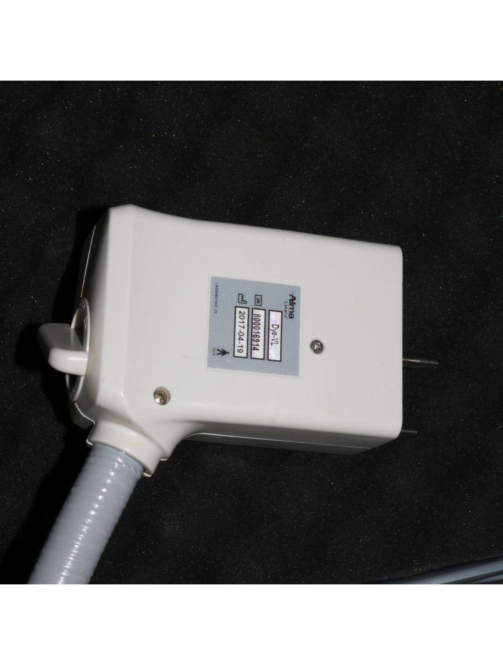 2017 Alma Harmony XL Dye VL 500-600 Pigment Vascular Lesions IPL Handpiece 0SHOT