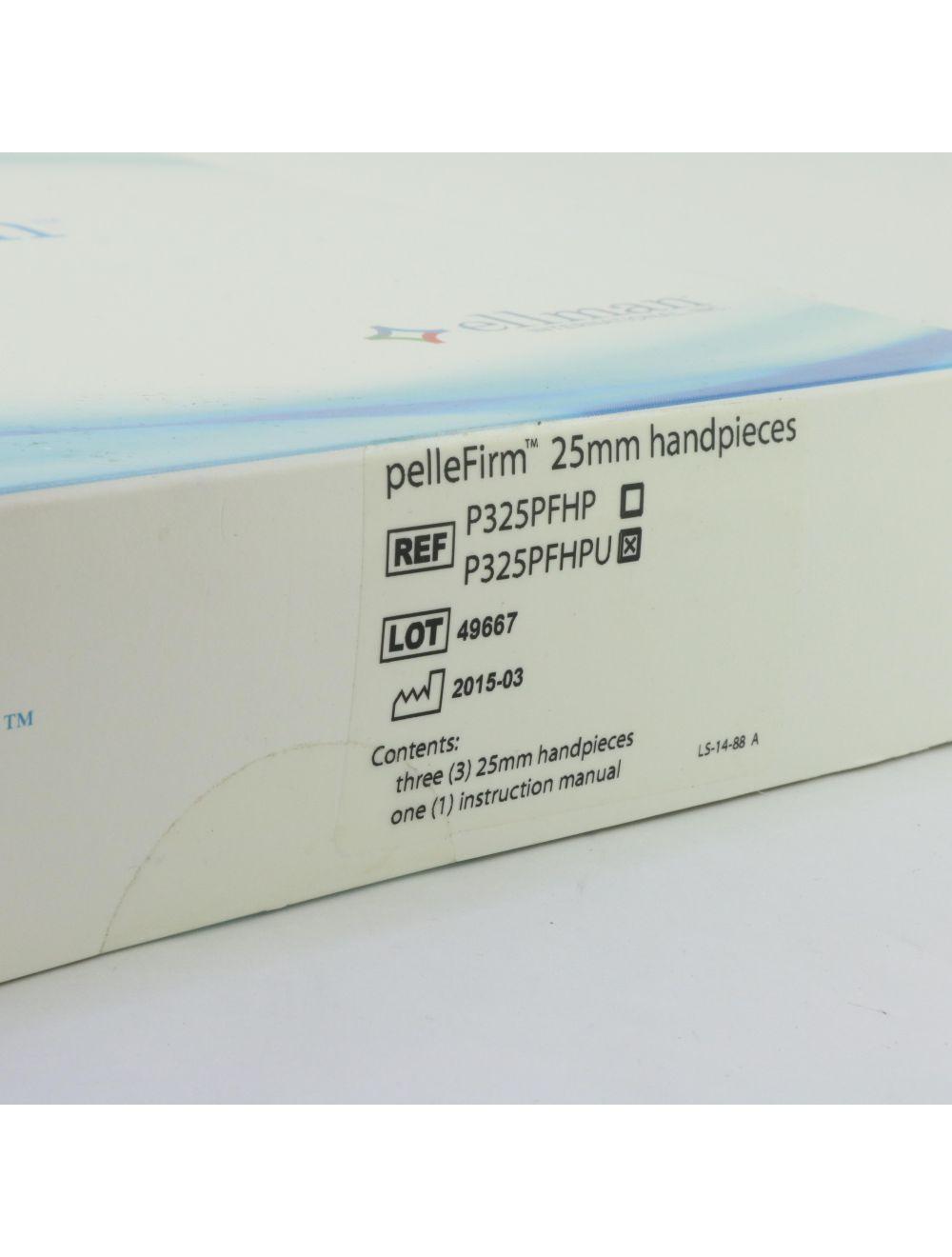 2015 Ellman Pelleve S5 RF PelleFirm 25 mm Handpiece P325PFHPU Pelle Firm 3 PACK