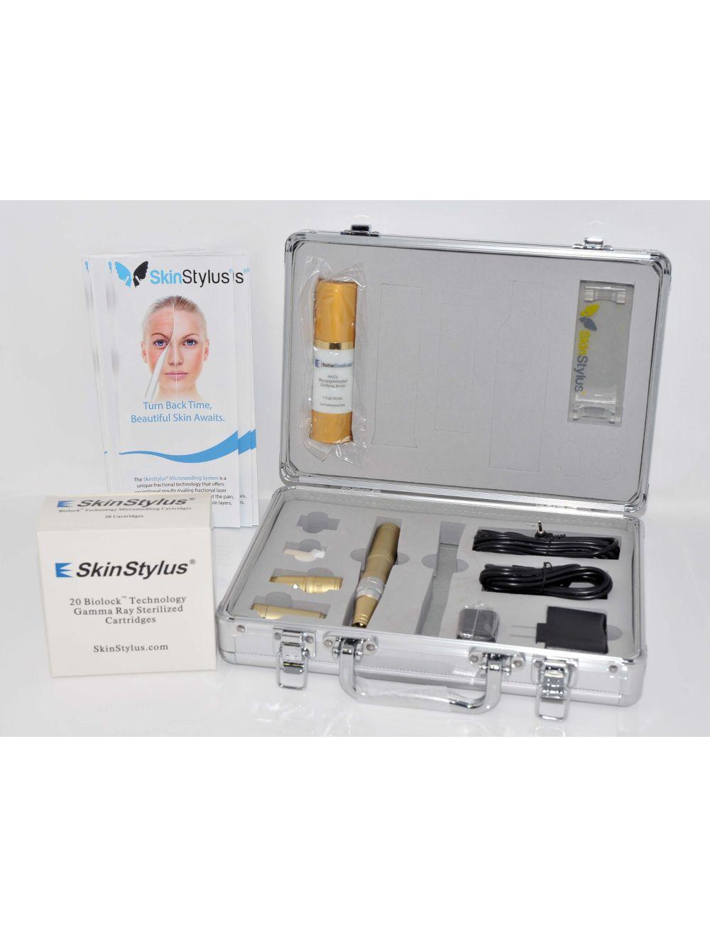 Pen Gold SkinStylus BioLock Microneedling Professional Kit Microneedle DEMO