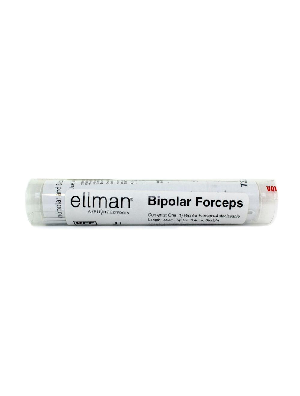 Ellman BIPOLAR FORCEPS J1 Stainless Autoclavable Straight Cynosure