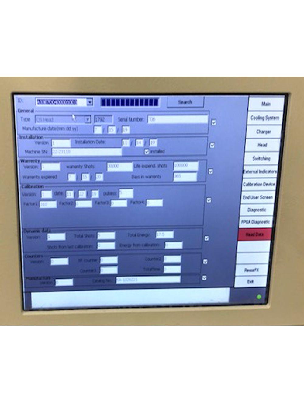 2019 Lumenis M22 Laser Q-Switched QSD Nd:YAG 1064 Laser Tattoo Removal Handpiece