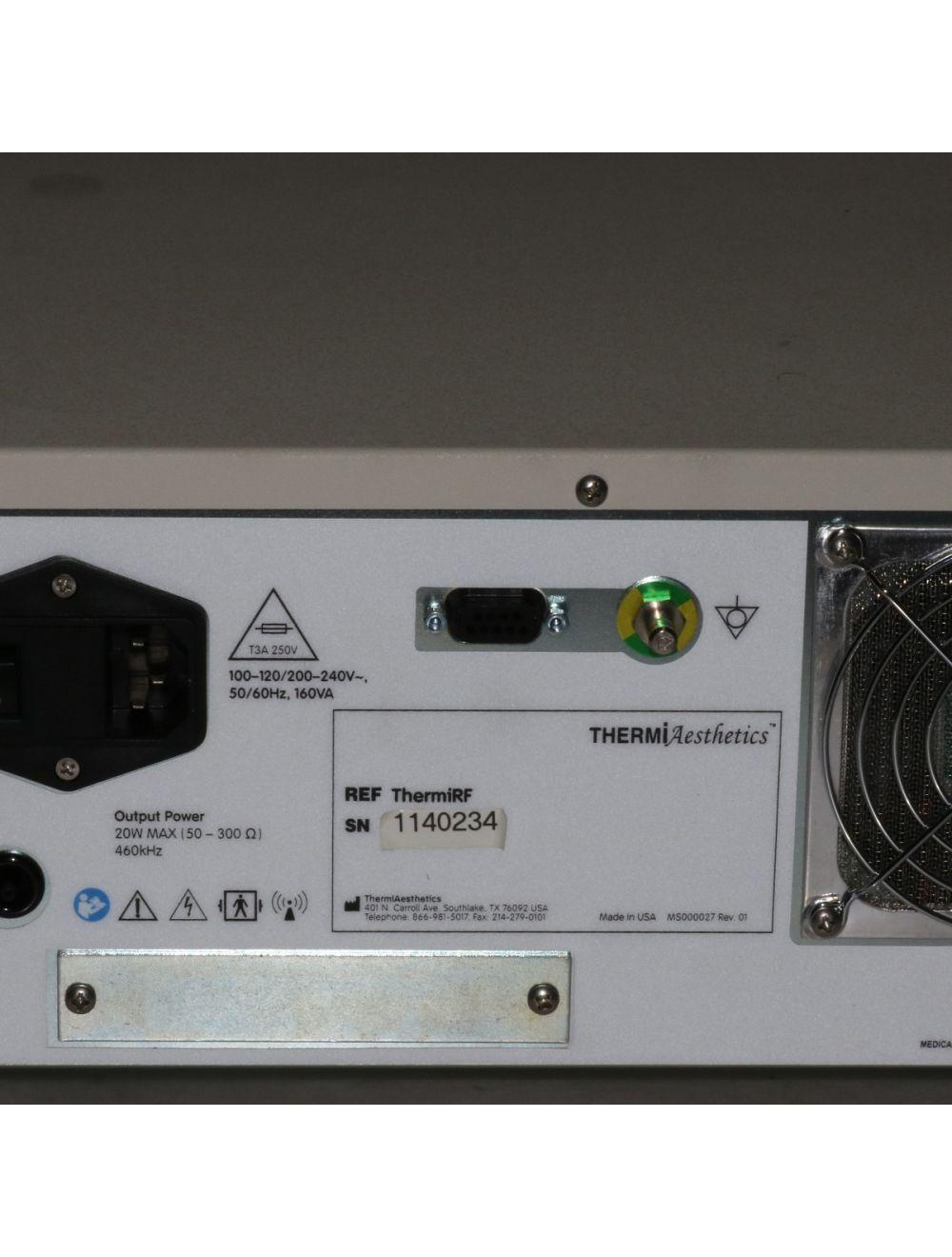 Thermi Aesthetics ThermiRF RF ThermiSmooth ThermiTight ThermiRase All Enabled