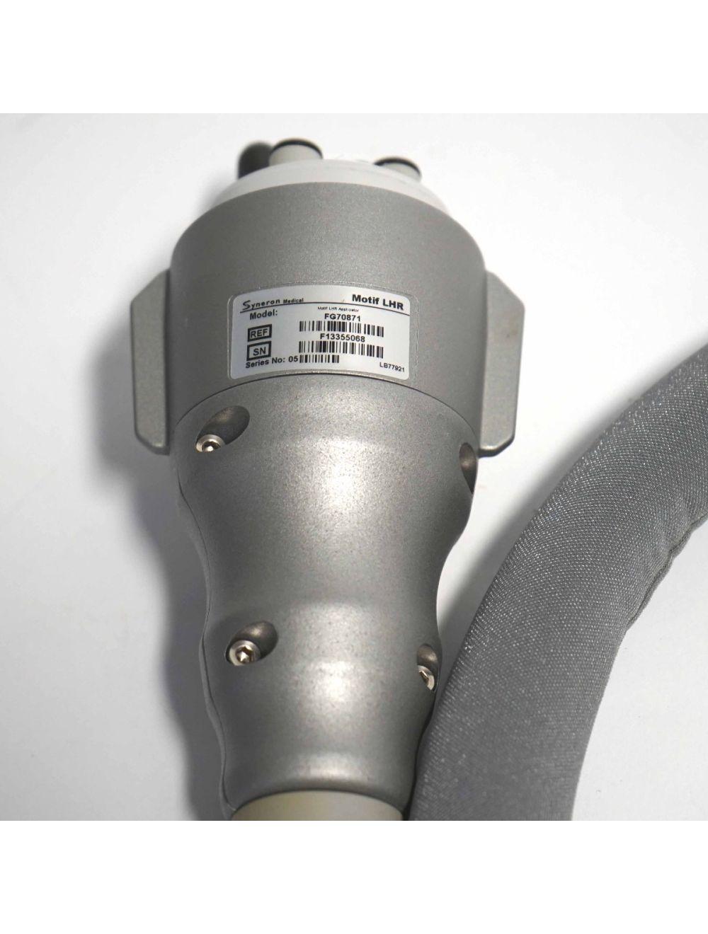 Syneron eLaser Laser Elos Motif LHR Applicator Handpiece Hair Removal HR FG70871
