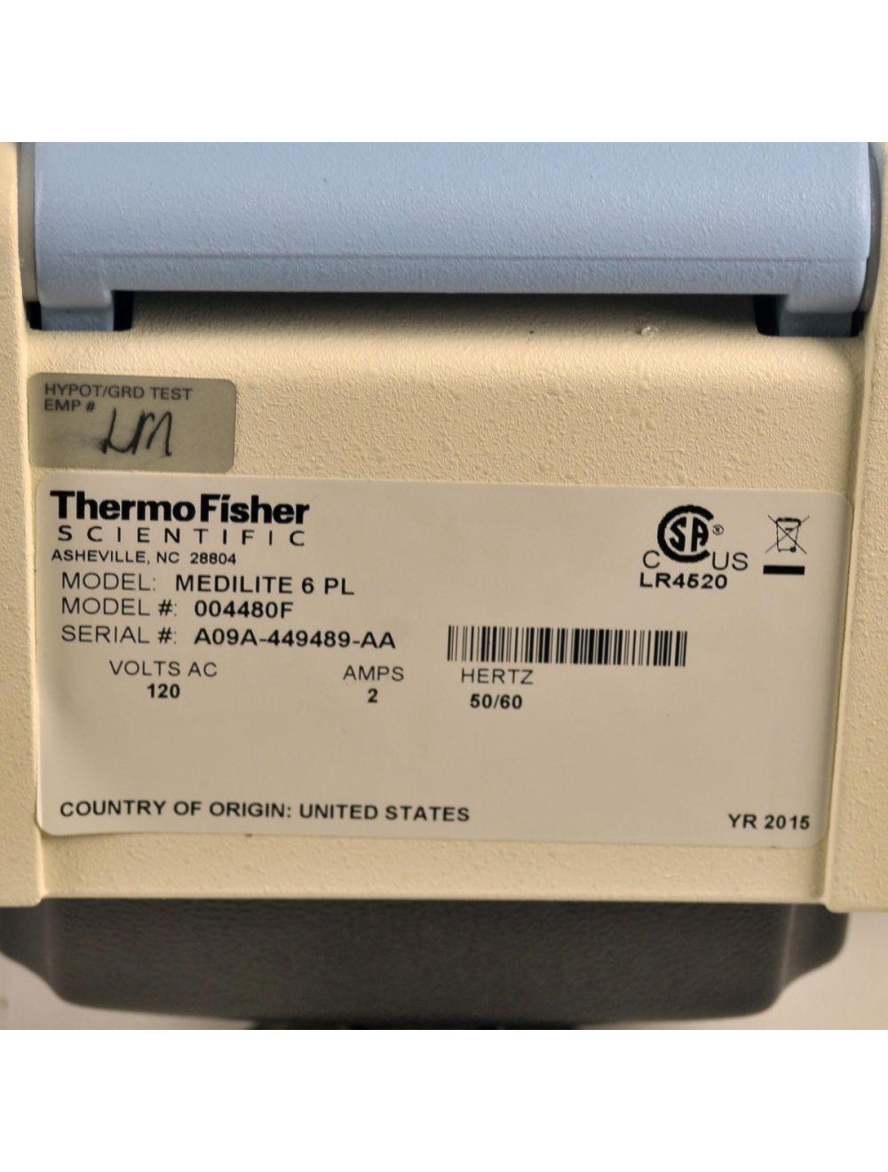 Thermo Scientific IEC Medilite 6 PL Microcentrifuge 004480F Micro Centrifuge