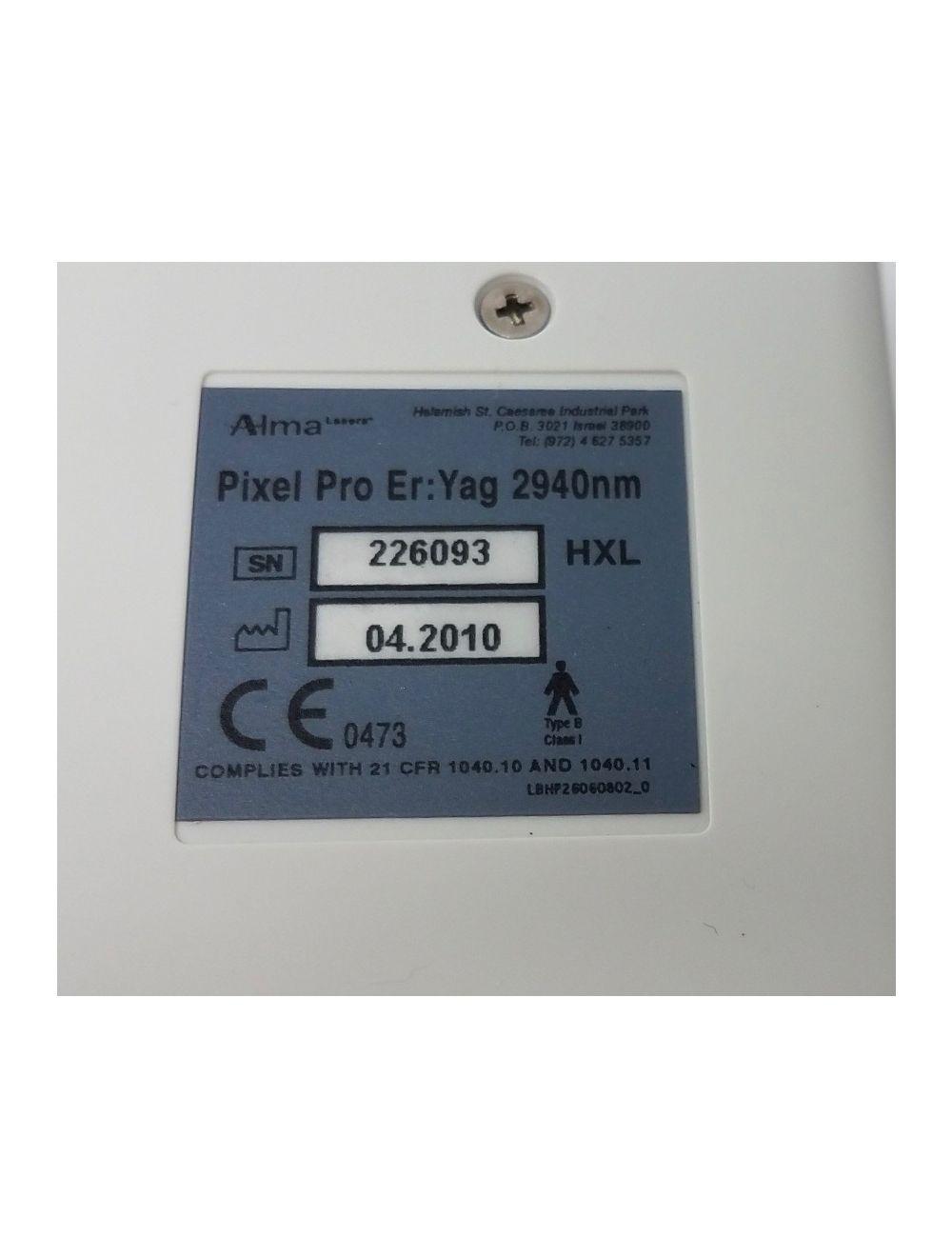 2010 Alma Pixel Pro 2940 Laser Fractional Handpiece Erbium YAG Skin Resurfacing