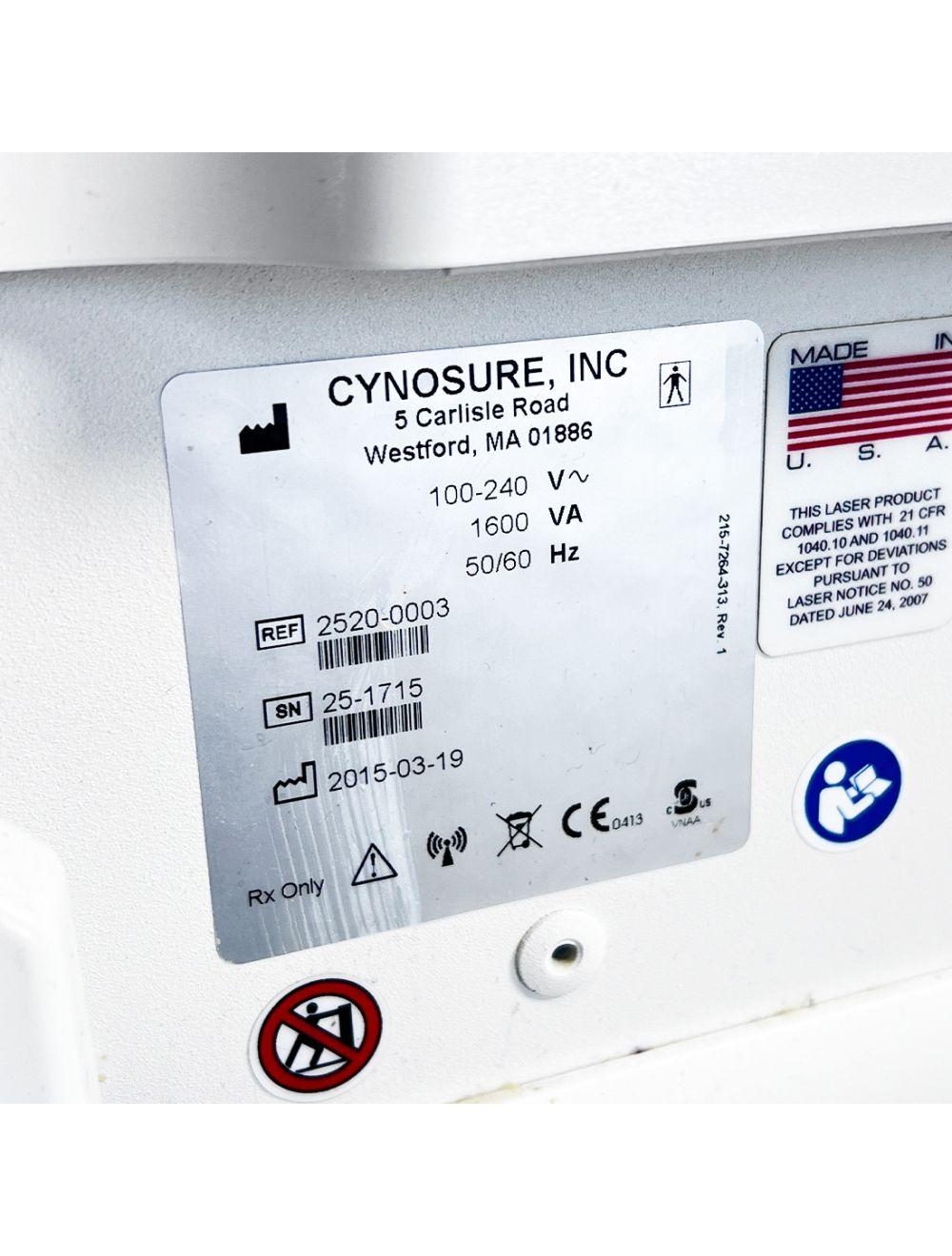 2015 Cynosure Palomar Icon IPL Laser Hair Removal + System