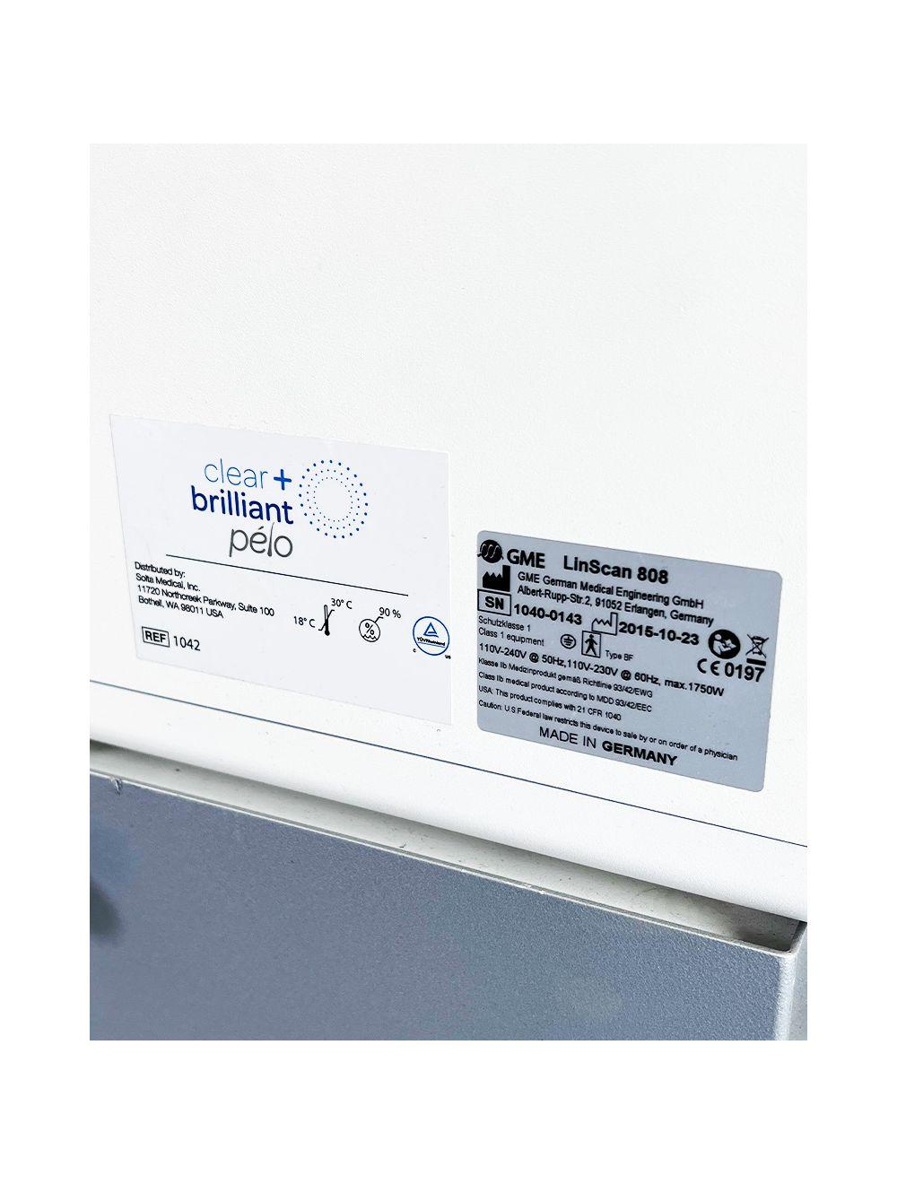 2015 Solta Clear + Brilliant Pelo 808nm Diode Laser Hair Removal System