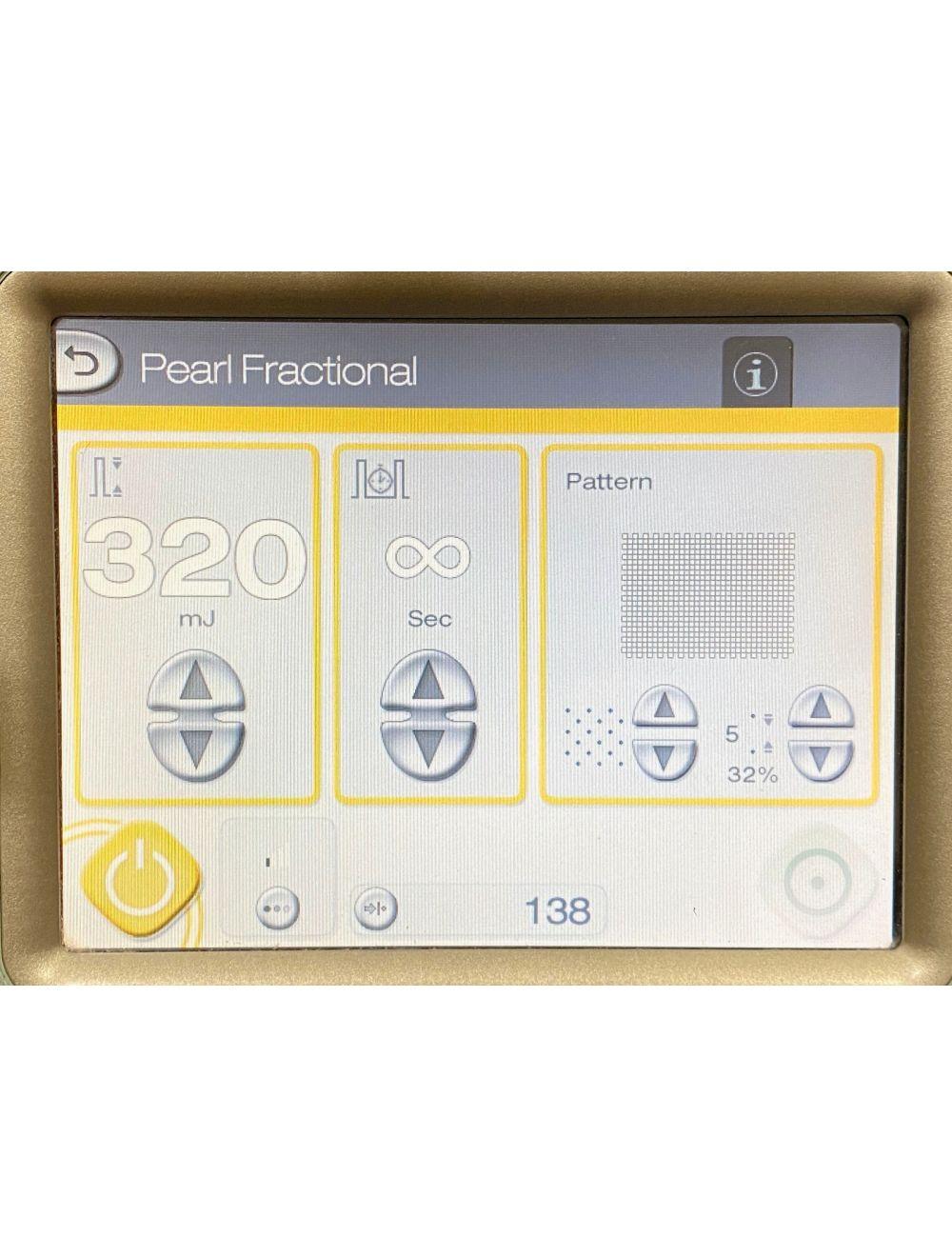 Cutera PEARL FRACTIONAL Erbium Er YSGG Skin Tightening Acne Handpiece 2790nm