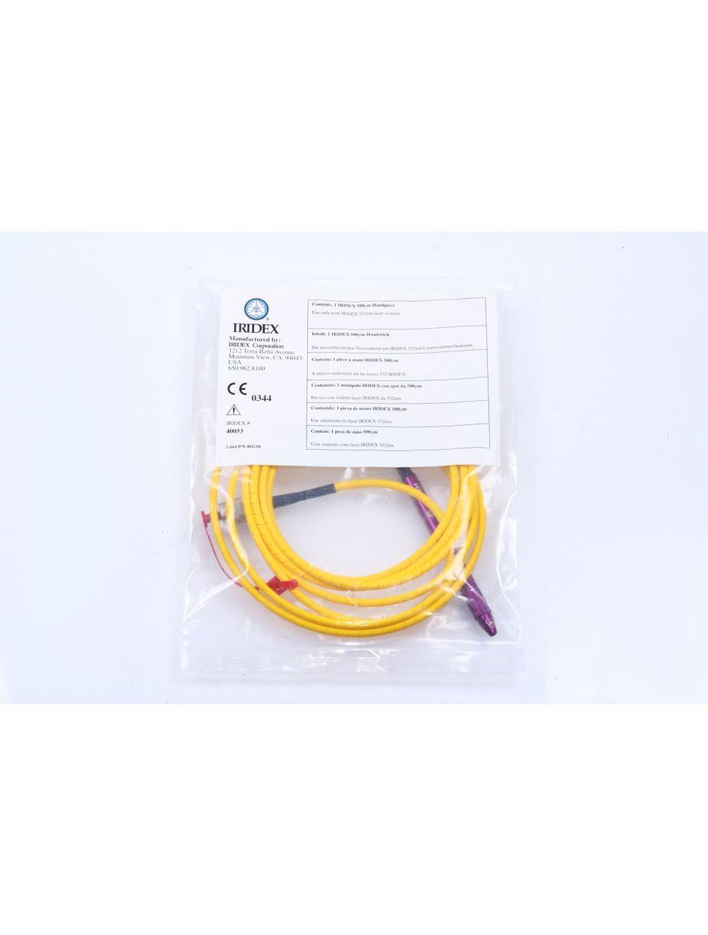 Iridex Iriderm DioLite 532 nm Laser Dio Light 500 um Micron Spot Handpiece 40053