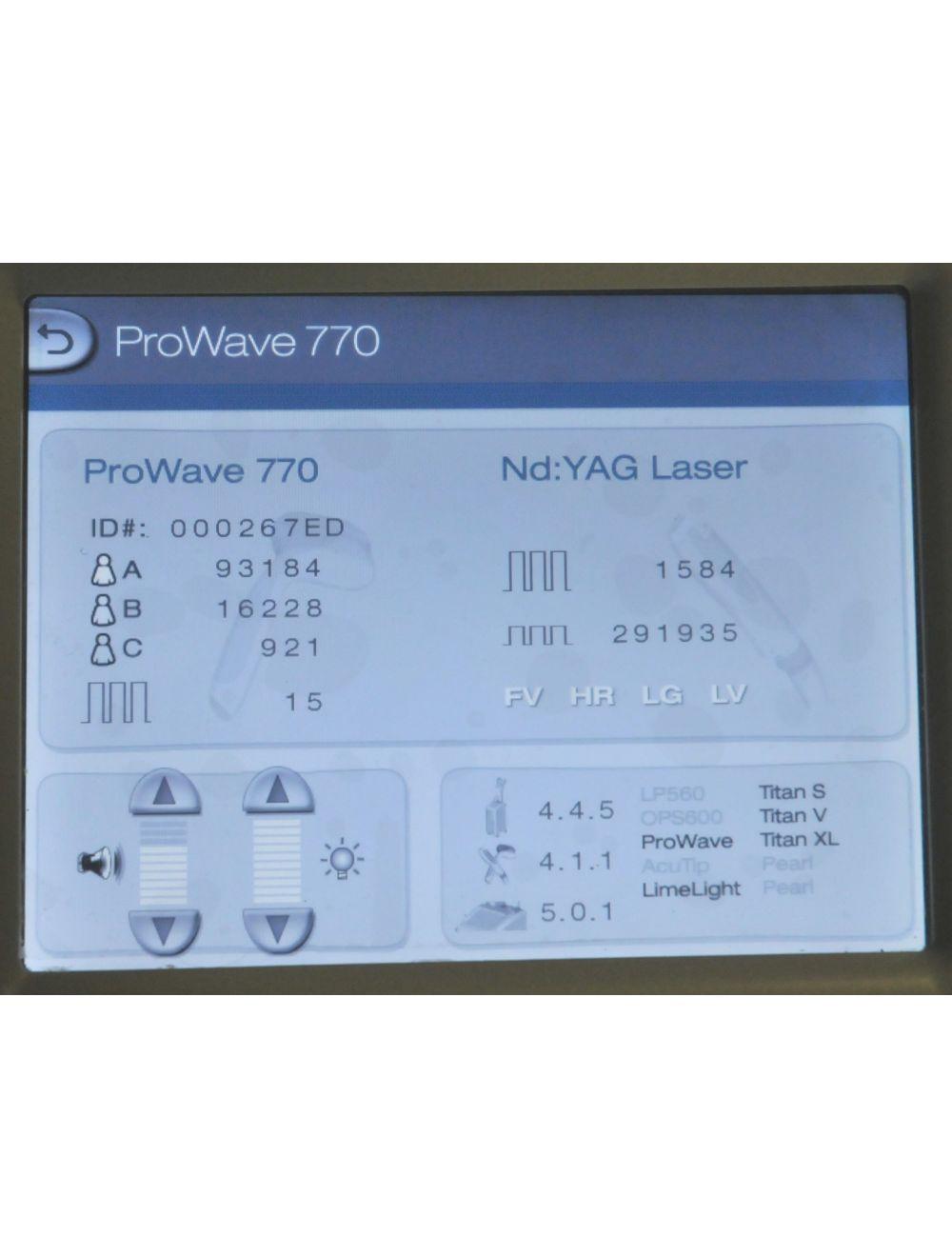 Cutera XEO ProWave 770 IPL Hair Removal Reduction Handpiece Pro Wave Hand Piece