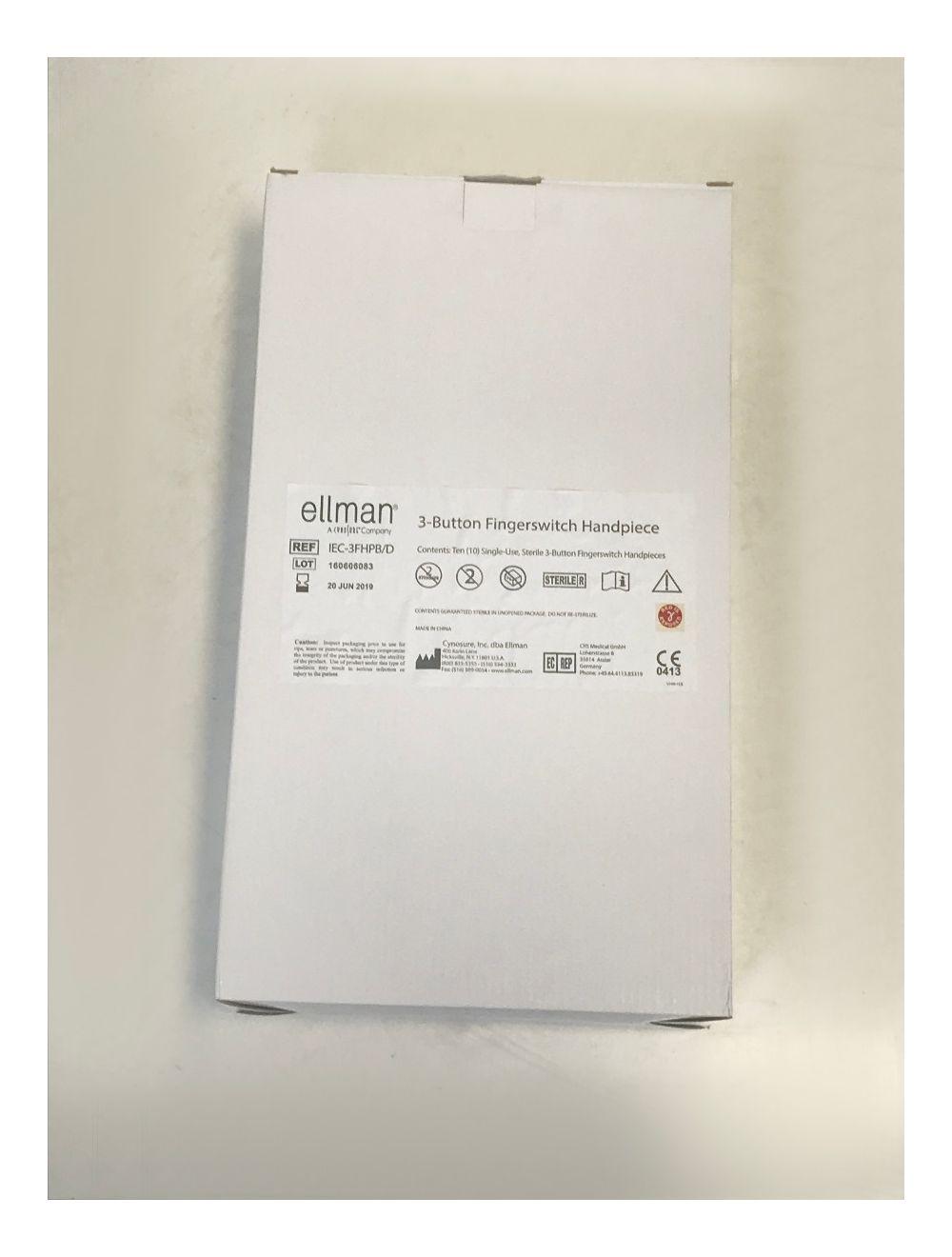 Ellman Pelleve IEC-3FHPB/D 3 Button Fingerswitch Handpiece 10 PACK EXP 2019