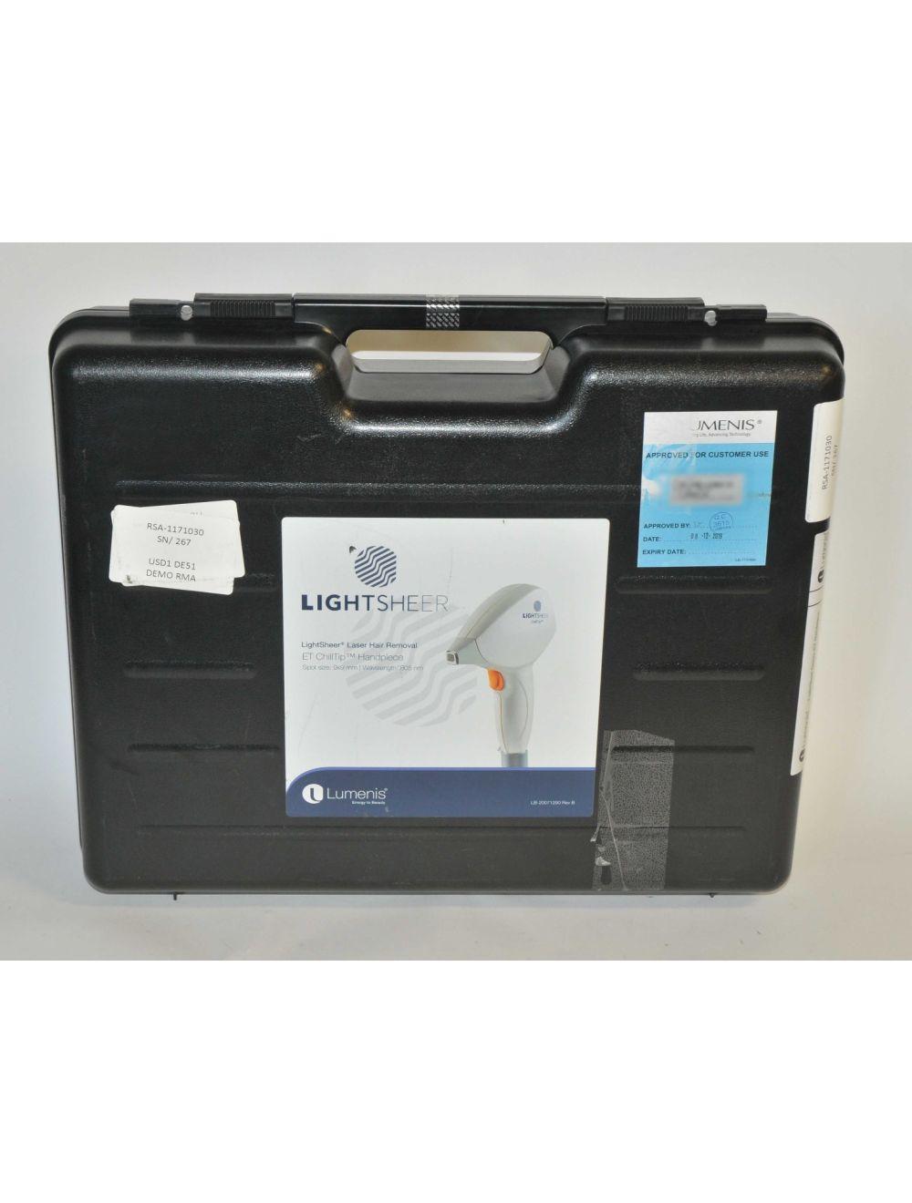 Lumenis LIGHTSHEER DESIRE ET Laser Hair Removal Handpiece ChillTip 9x9 mm