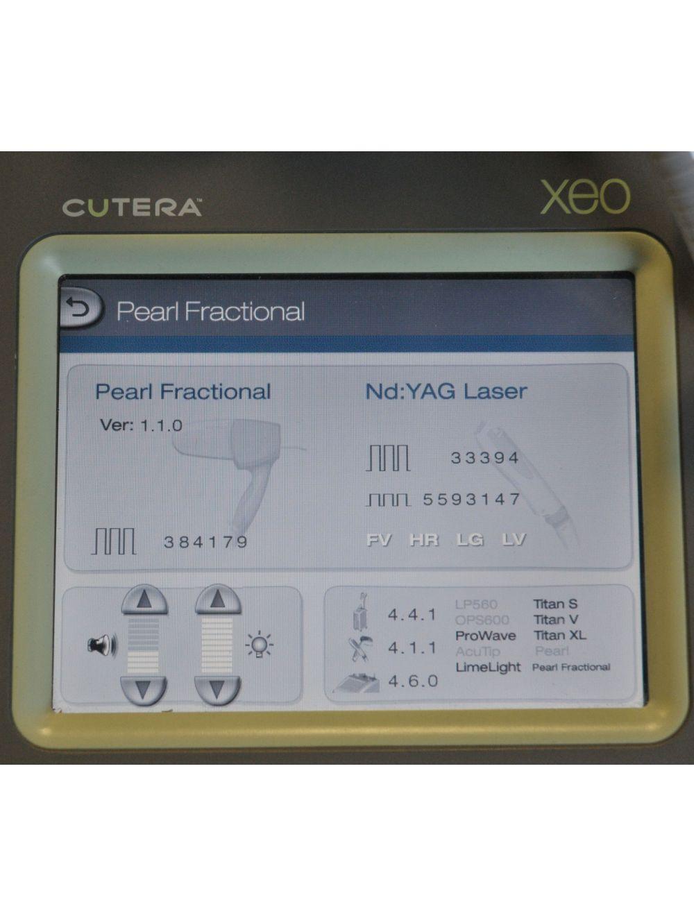2010 Cutera Xeo Pearl Fractional ErYSGG 2790 Skin Resurfacing Laser 384K SHOTS