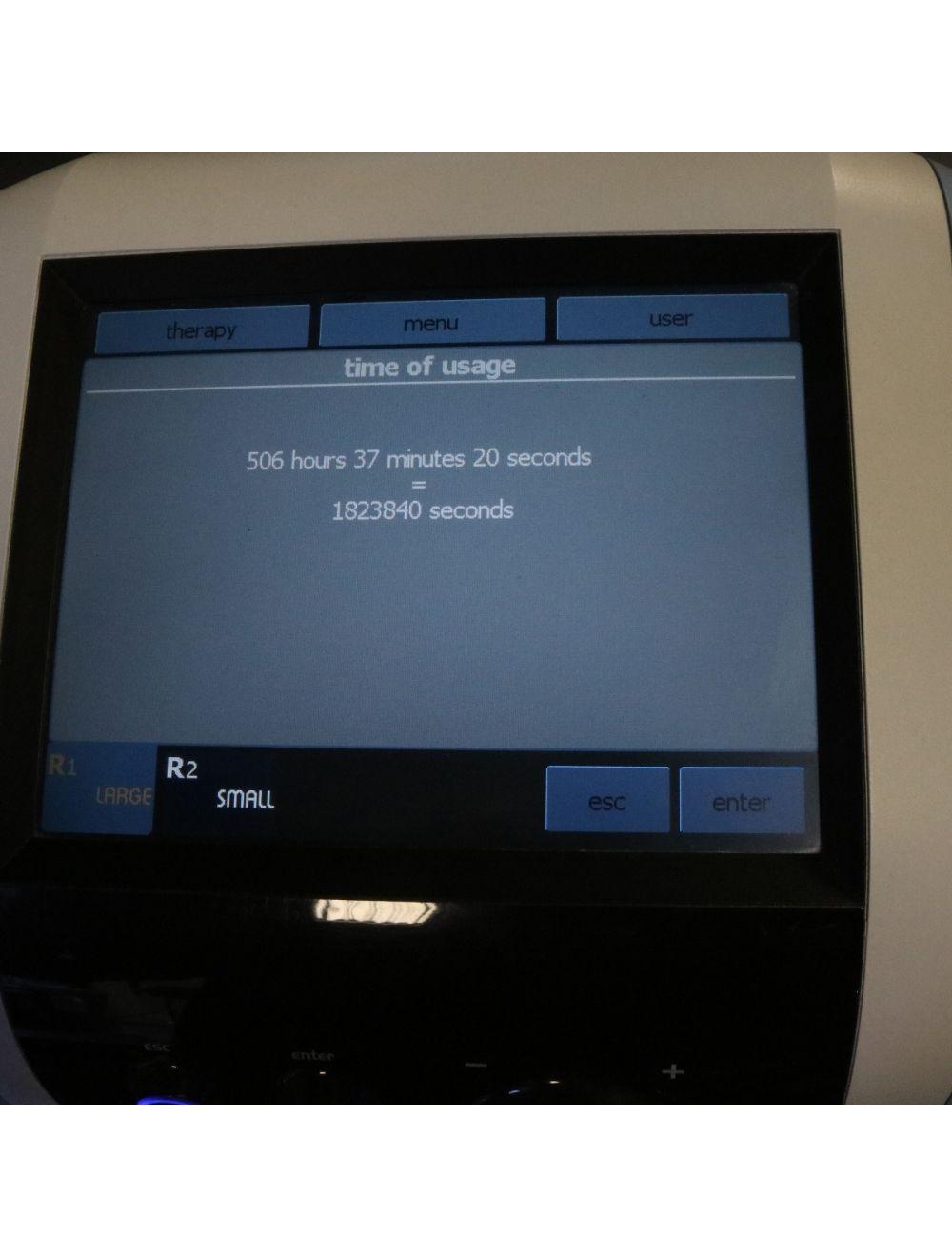 2011 BTL Exilis ELITE 120W RF Contour Skin Tighten 2 Handpiece Large Small 506hr