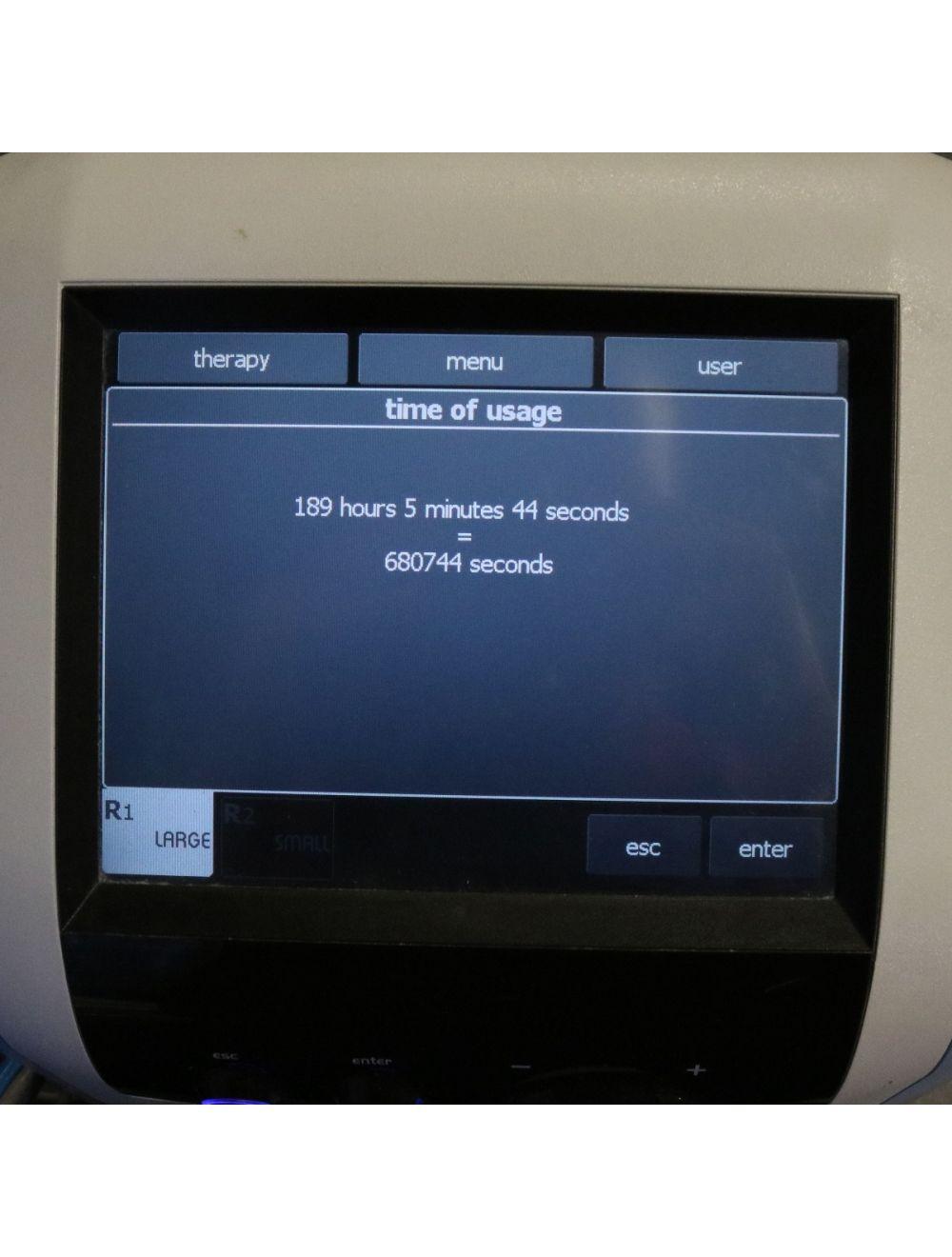 2011 BTL Exilis ELITE 120W RF Body Contour Skin Tight 2 Handpieces Lg Sm 190hr