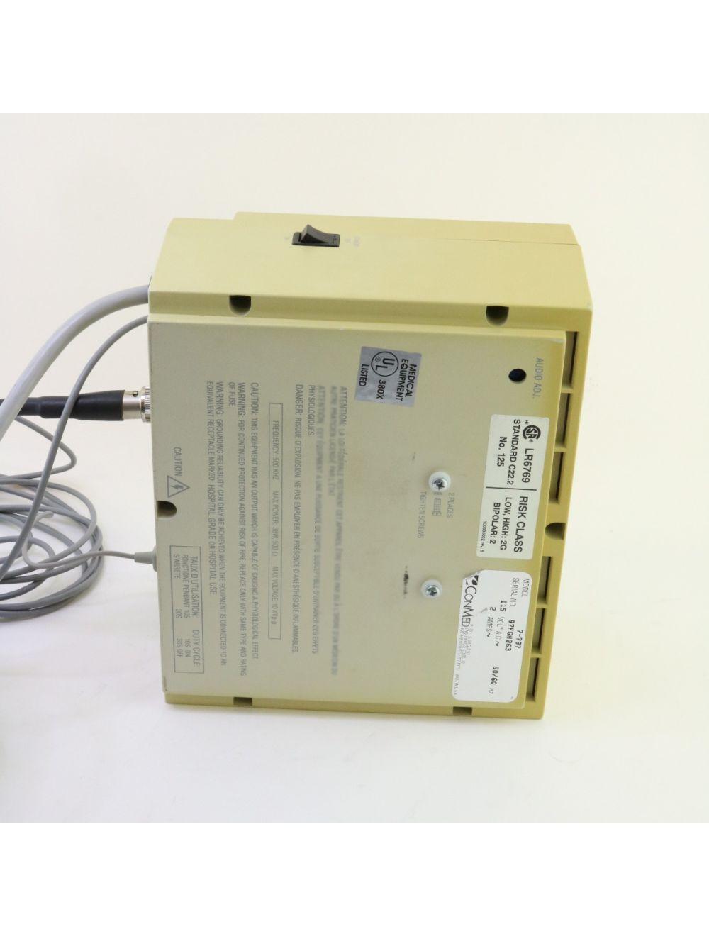 ConMed Hyfrecator PLUS Low Power High Frequency RF Desiccation Fulguration 7-797