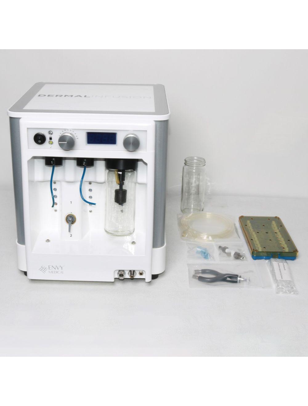 Envy Medical SilkPeel 3 MD SP3 Dermalinfusion Face HP Kit Tips 163h Small Crack