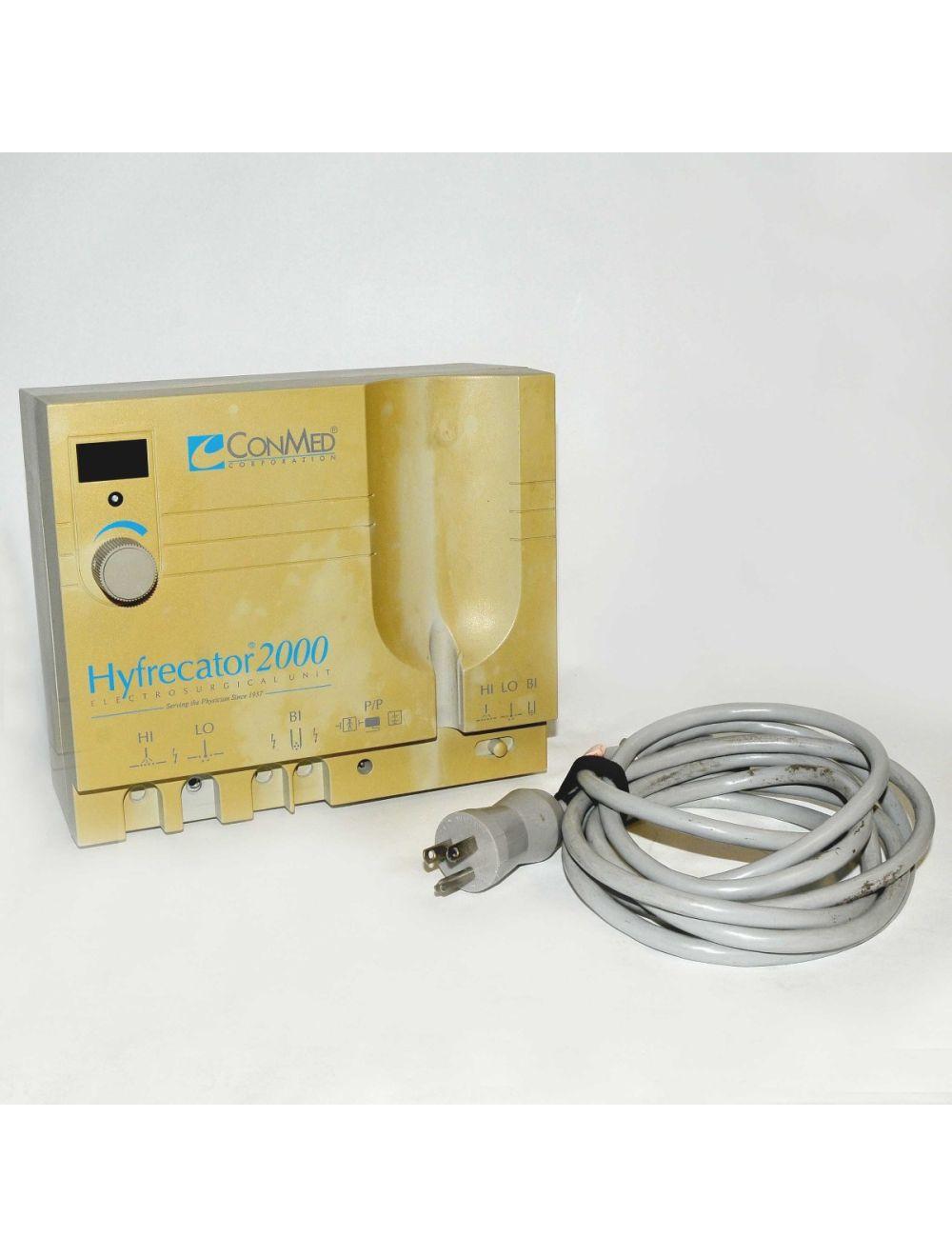 ConMed Hyfrecator 2000 Electrosurgical Generator Monopolar Bipolar 7-900-115