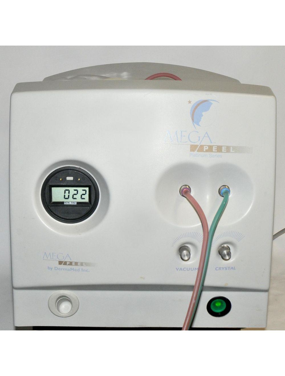 DermaMed MegaPeel Platinum Crystal Microdermabrasion Skin Resurfacing Wrinkles