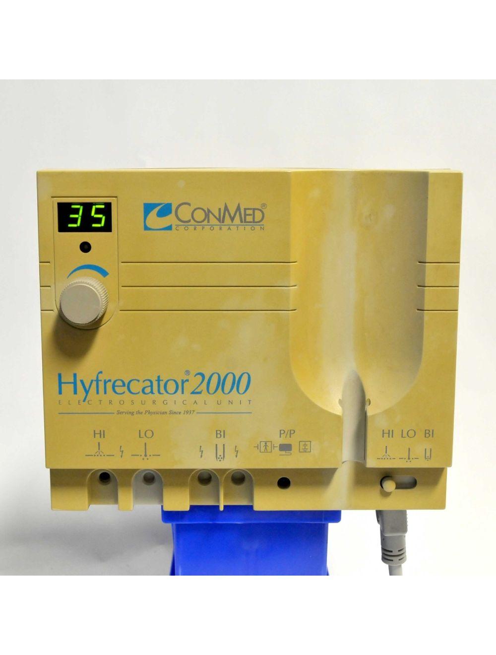 ConMed Hyfrecator 2000 Electrosurgical Generator Monopolar Bipolar 7-900-115