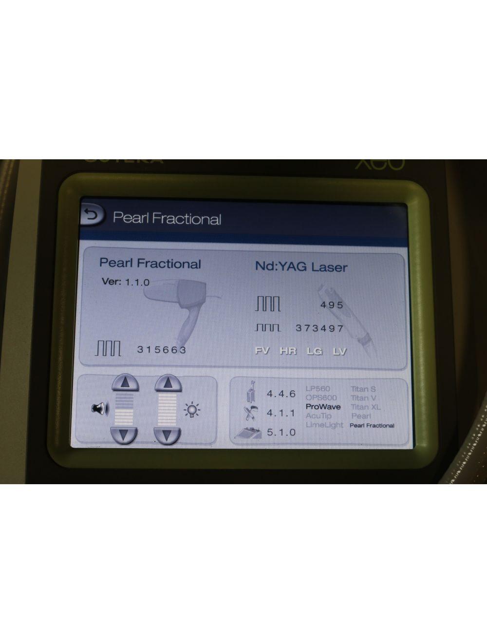 2018 Cutera Xeo NdYAG 1064 Laser ProWave Limelight Pearl Fractional ErYSGG LOW