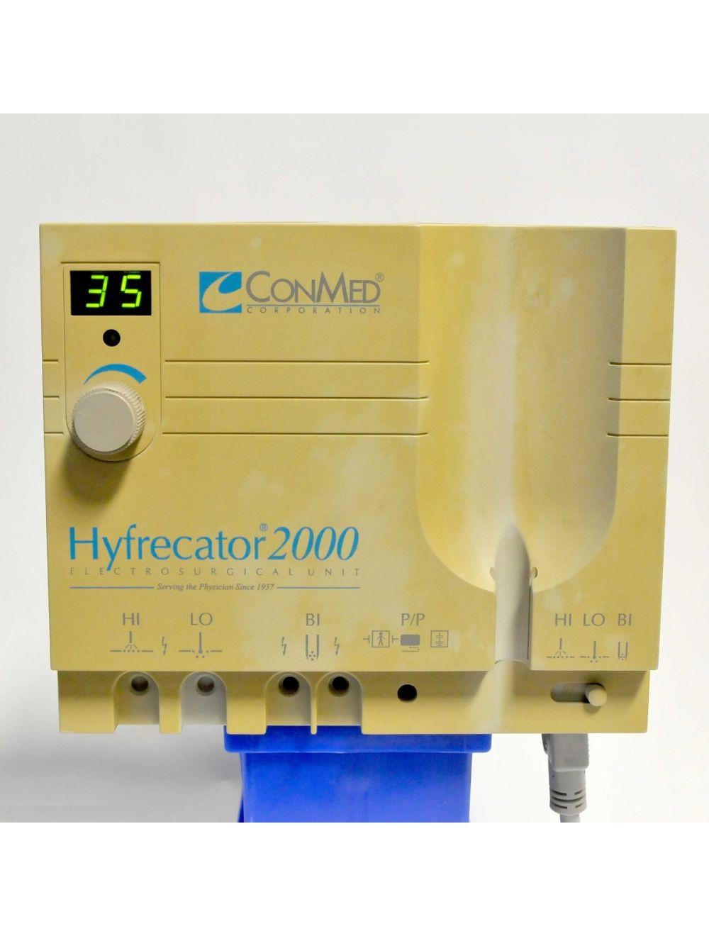 ConMed Hyfrecator 2000 Electrosurgical Generator Monopolar Bipolar 7-900-115