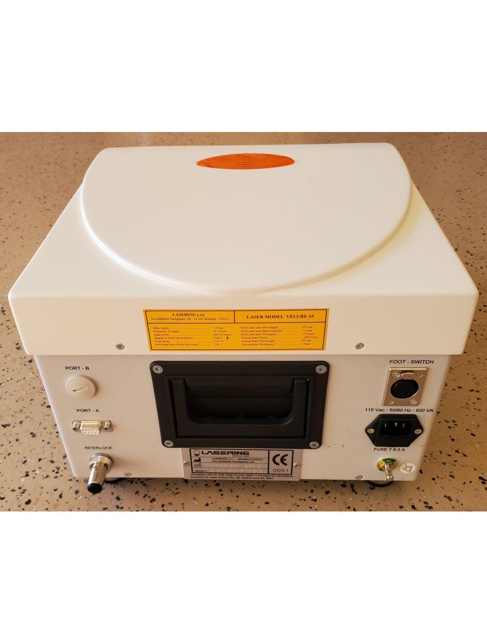 Certified Pre-Owned LASERING USA Velure S5 532 nm Green Diode Vascular & Pigmented Lesions Laser