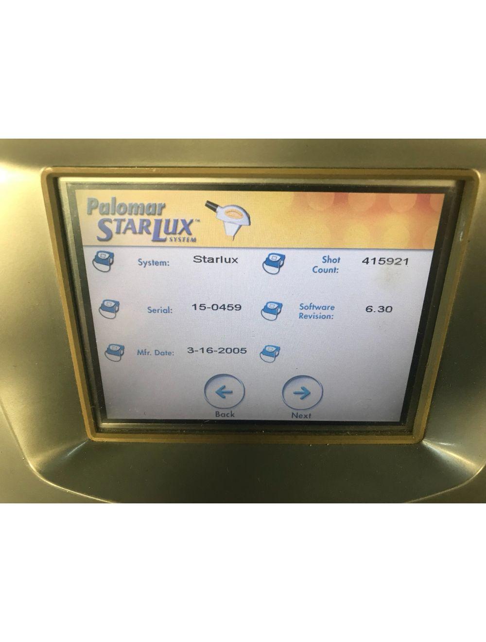 2005 Palomar Starlux 300 IPL Hair Removal Pigmented Lesions 3 HPs Lux G Ys Rs