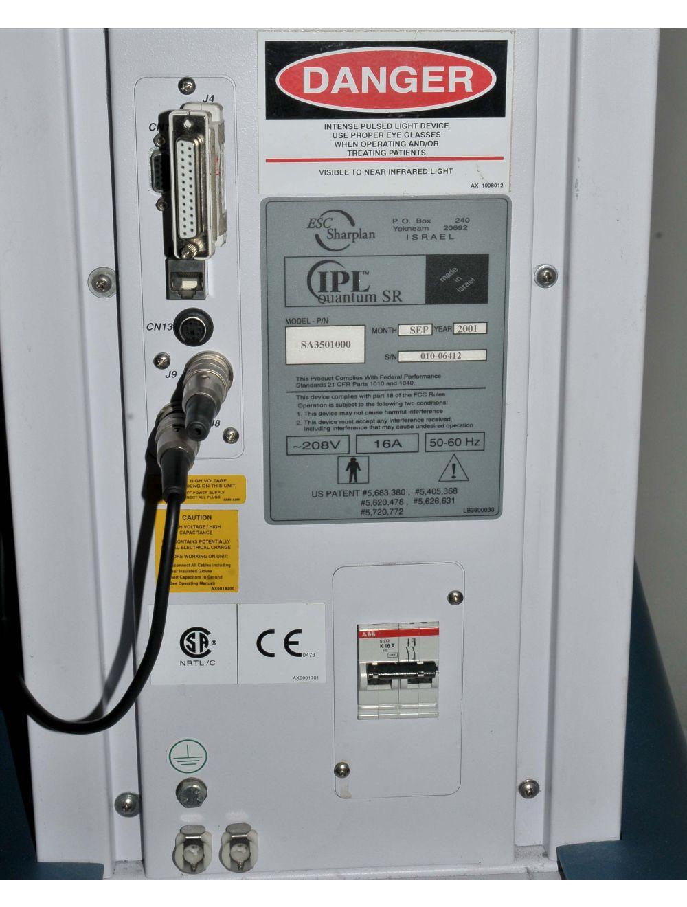 Lumenis Laser IPL Quantum Skin Rejuvenation Wrinkle Photofacial w/ 3 Handpieces