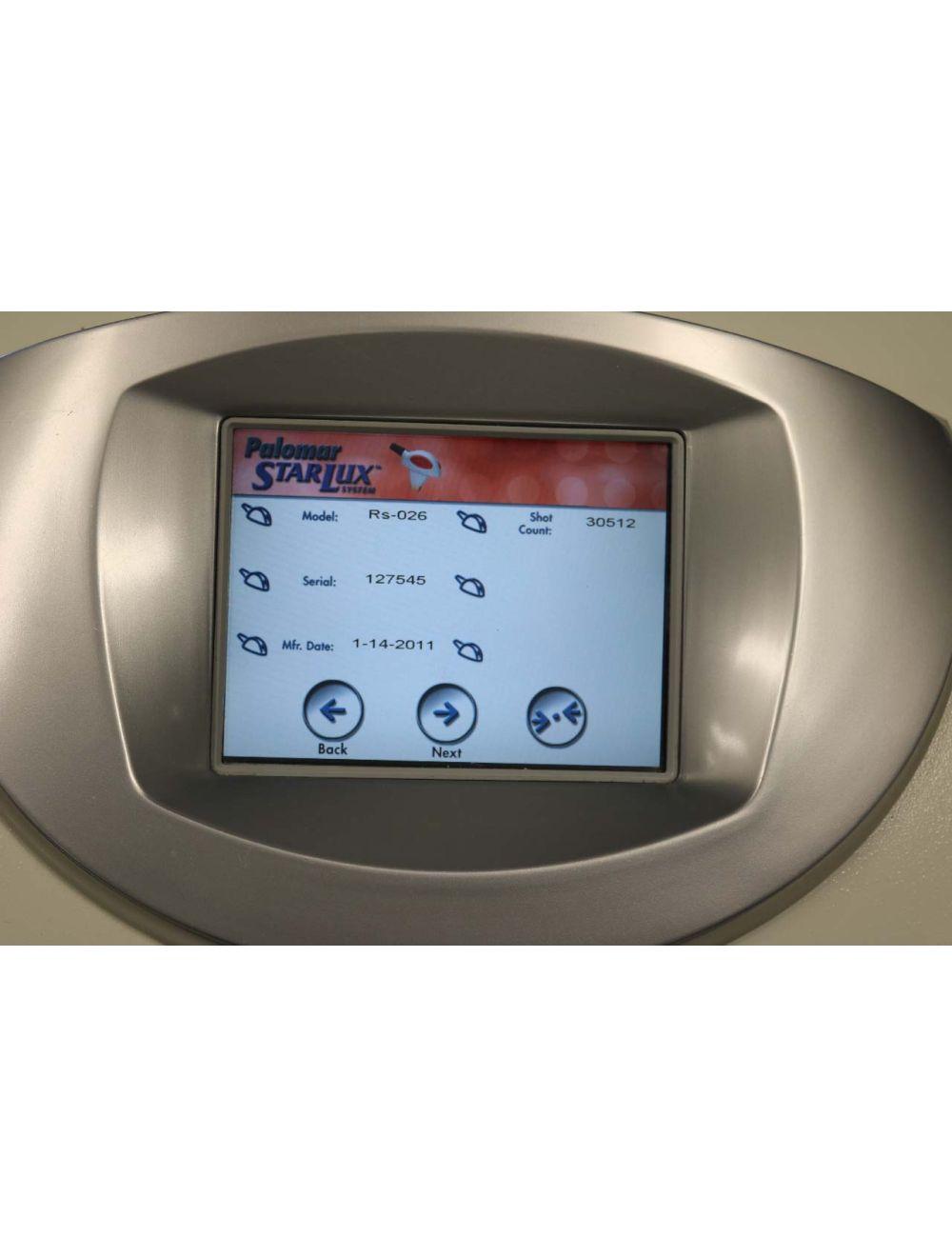 2007 Palomar Starlux 300 IPL Hair Removal Pigment Lux G Y R 3 Handpiece Star Lux