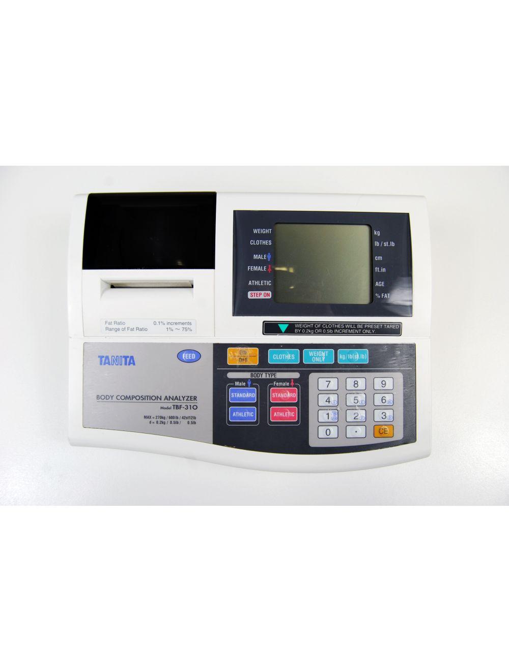 Tanita Body Composition Analyzer Scale Platform TBF-310 600lb