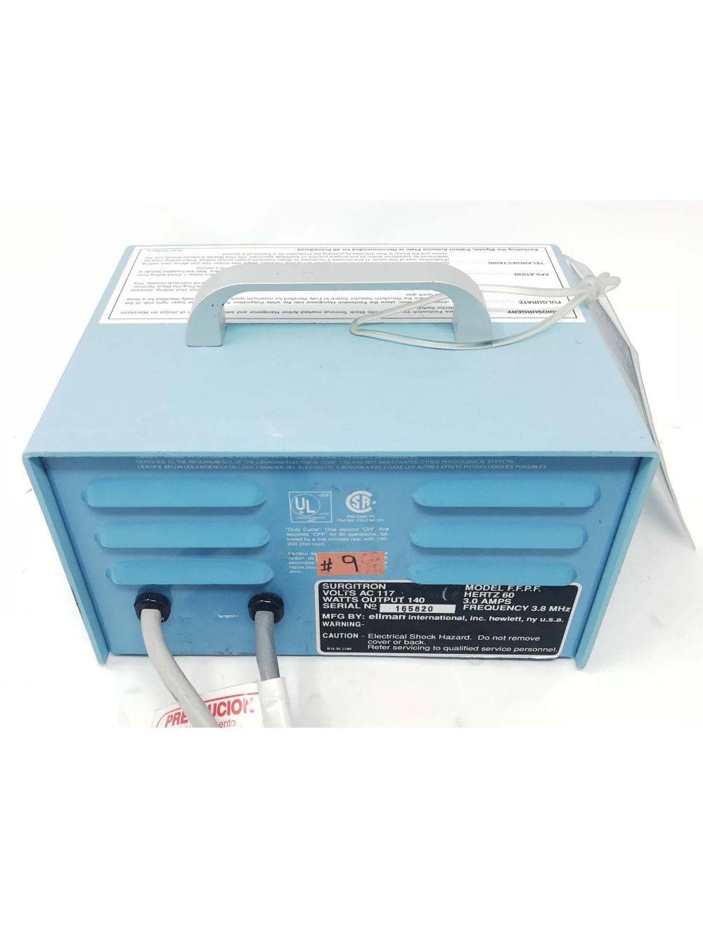 Ellman RF ESU Surgitron FFPF 140W Electrosurgical Generator w/ Metal Handpiece