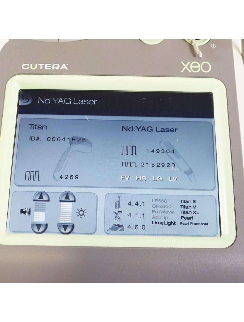 Cutera XEO Titan XL Handpiece - Shot Count: 4,269