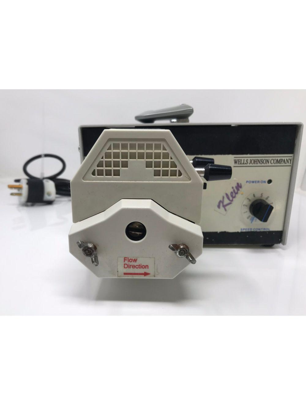 Wells Johnson Klein Peristaltic Anesthesia Infiltration Pump System Dual Head