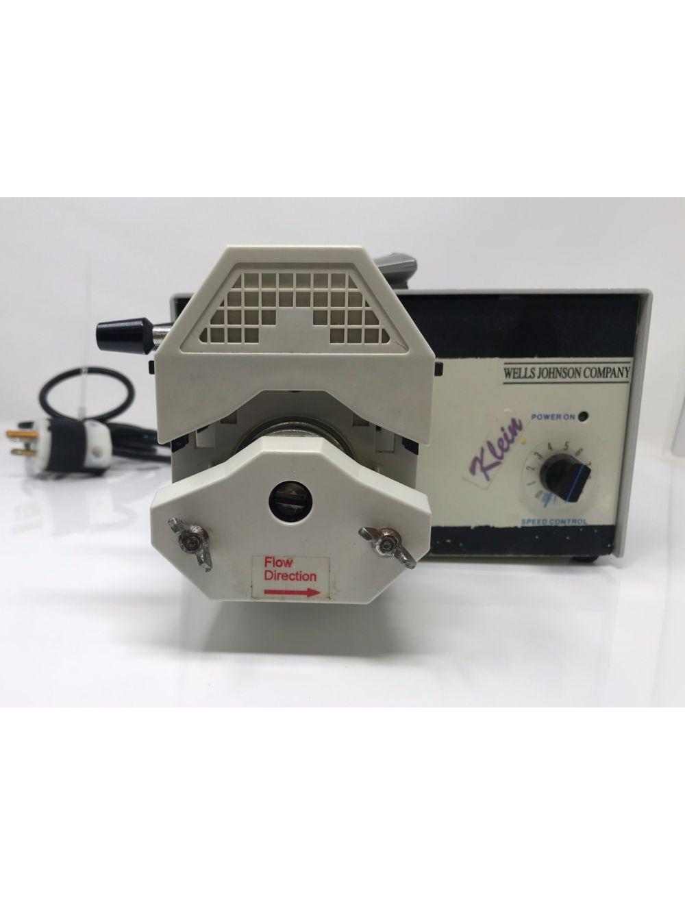 Wells Johnson Klein Peristaltic Anesthesia Infiltration Pump System Dual Head