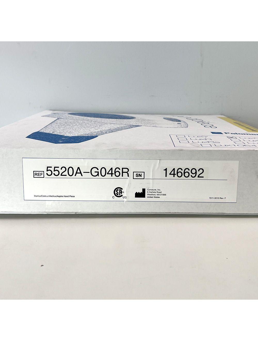 Palomar StarLux 500 MaxG Handpiece Cynosure Factory Refurbished 146692 (0 Shots)