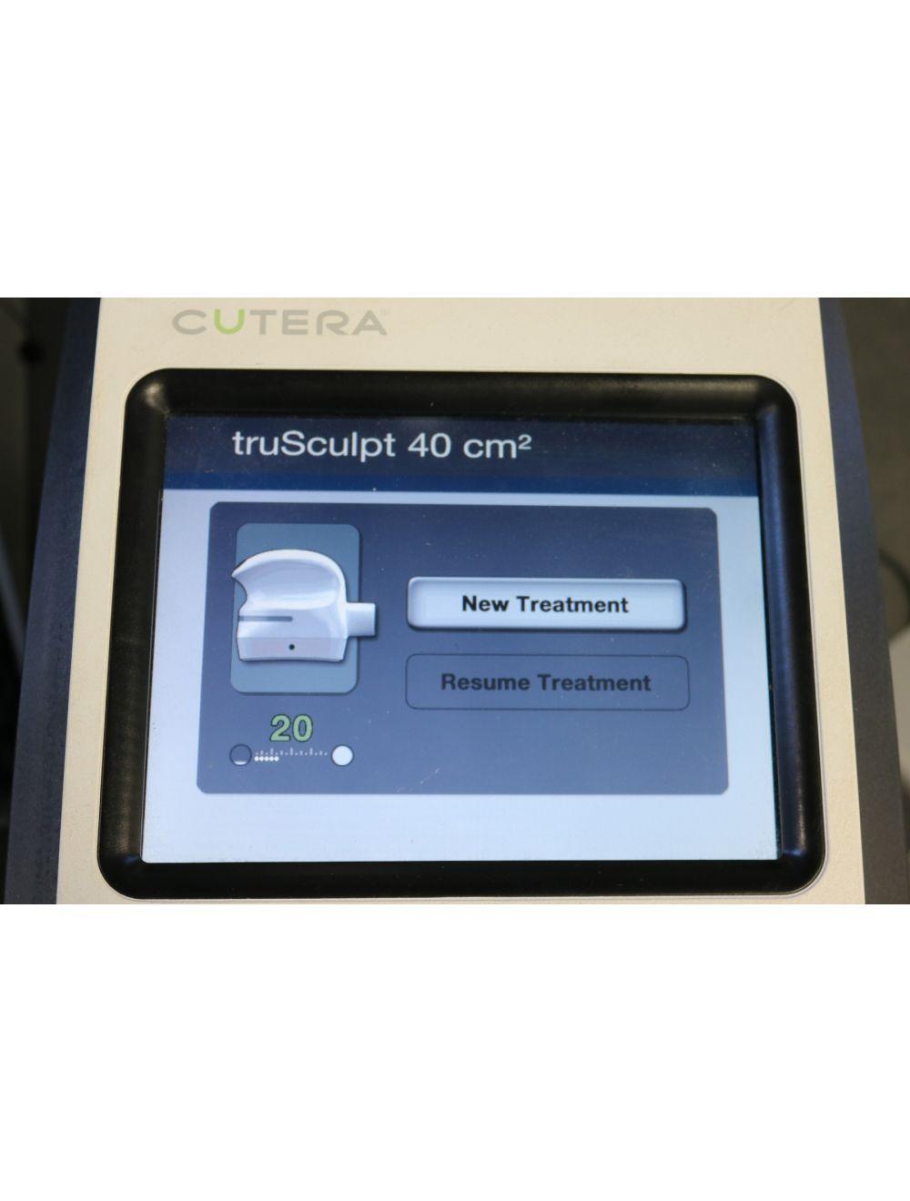 2012 Cutera TruSculpt Radio Frequency Cellulite Reduction Contour Sculpt 60 Tx