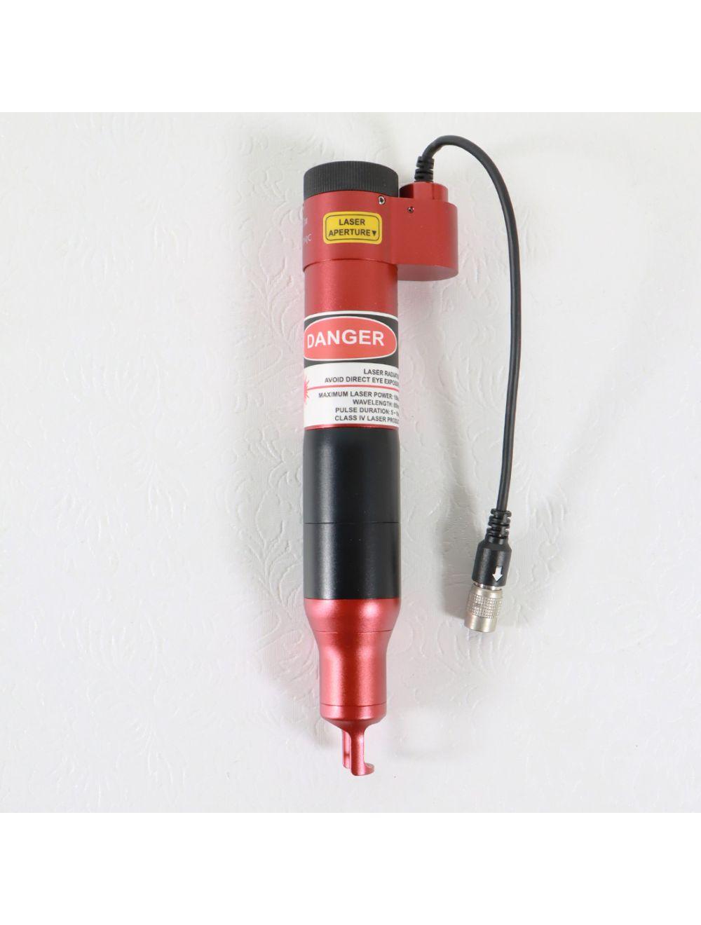 Lutronic Spectra Dye 2 Handpieces Laser Aperature 585nm 650nm Tattoo Removal