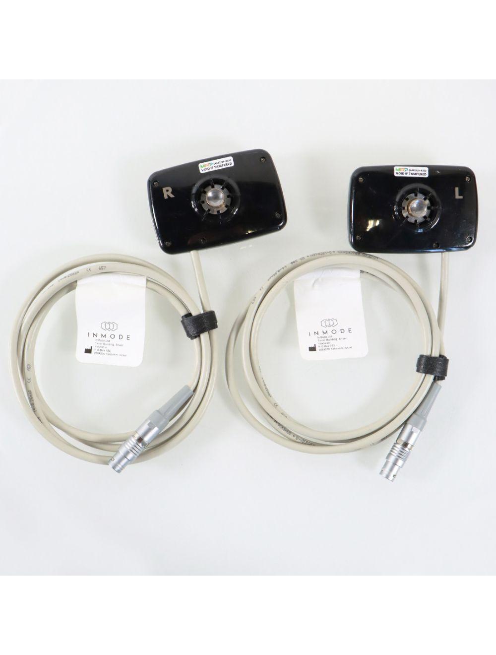 2020 InMode Evoke RF Facial Remodeling Submental Cheek Applicators Left Right