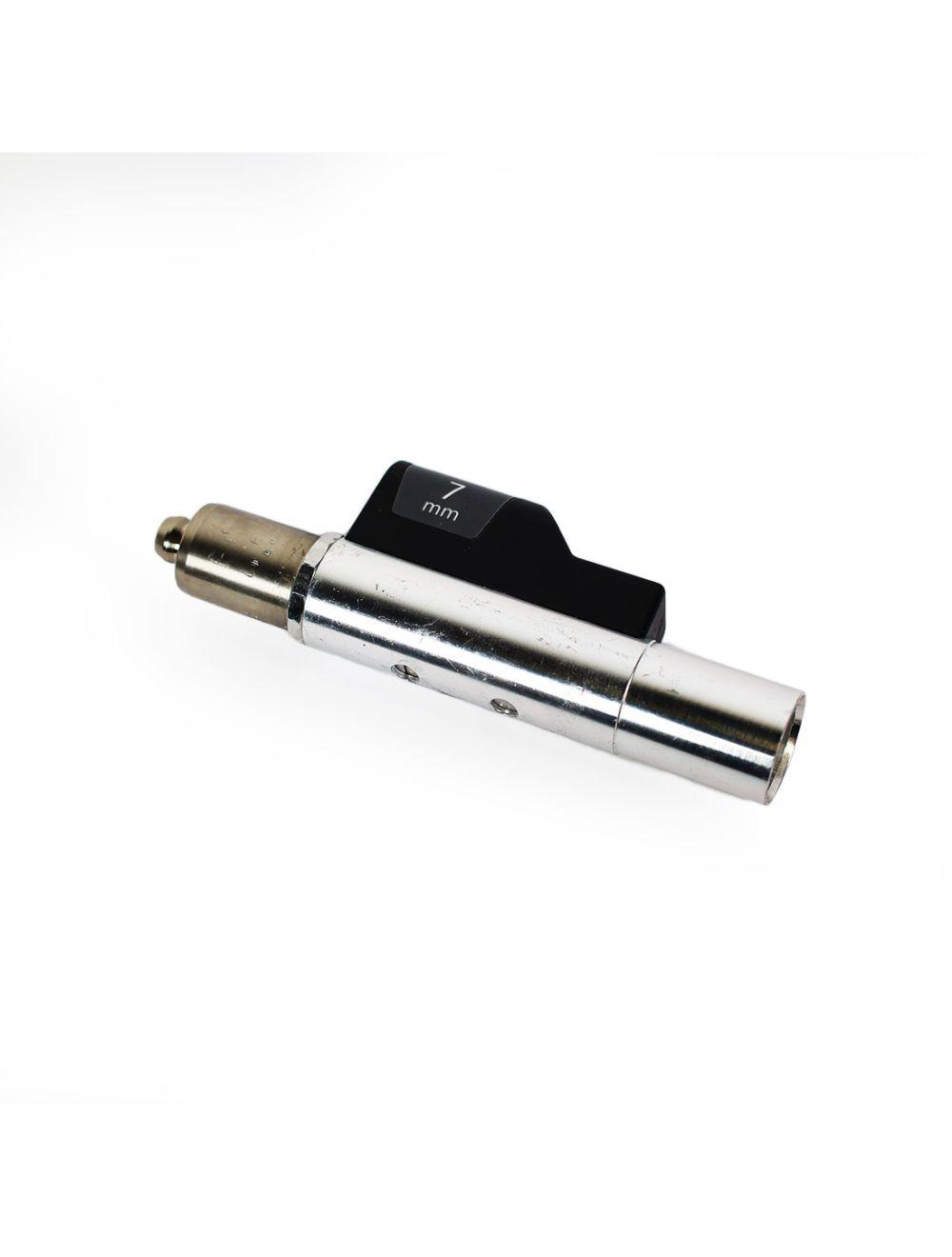 Cynosure Apogee MPX Laser 7mm Handpiece Optic Cartridge Silver Pulsed Dye PARTS