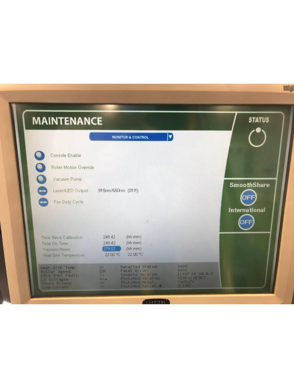 2012 Cynosure SmoothShapes XV Photomology 650 915 Cellulite Reduction w/ Petite